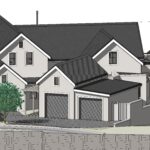 TEDDER 05 Image 05 Updated Street View with raised garage roof